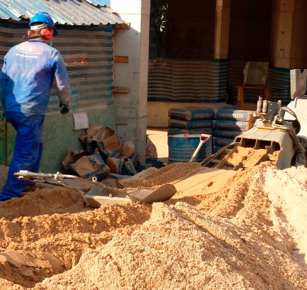 Bombeamento de Areia